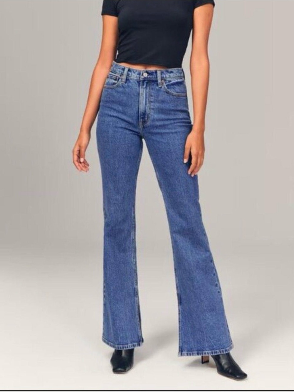 Abercrombie & Fitch The Vintage Flare High Rise Jean